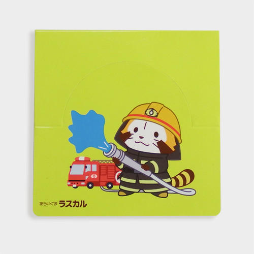 東京消防庁コラボグッズ　ラスカル付箋紙 商品画像