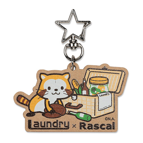 【LAUNDRY×RASCAL】たからもの 木製キーホルダー 商品画像