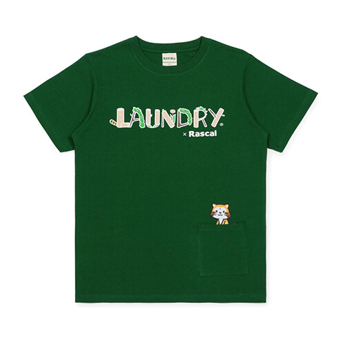 【LAUNDRY×RASCAL】かくれんぼ ポケットTシャツ 商品画像