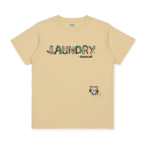 【LAUNDRY×RASCAL】かくれんぼ ポケットTシャツ 商品画像